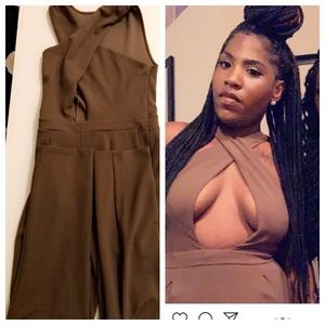 Green open front jumper